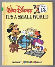 ORIGINAL Vintage 1983 Disney Library #12 It&#39;s a Small World Hardcover Book - £7.77 GBP