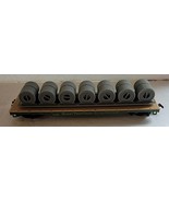 Vintage Flat Bed Train Car with Cargo HO Model Railroad - $166.66 MXN