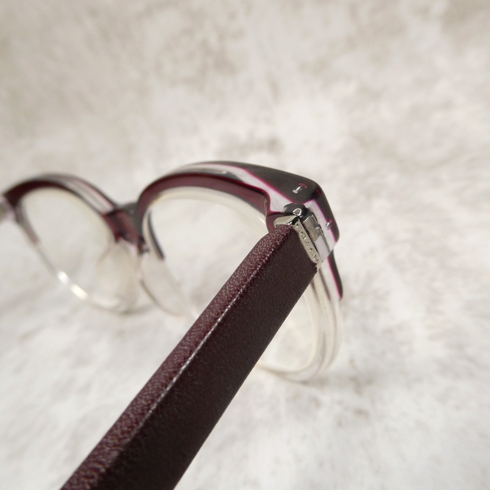 Coach Bordeaux Crystal Sunglasses Eyeglasses FRAMES - HC6084QF 5383 52-19-135 Item image 15