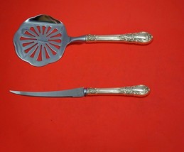 American Victorian by Lunt Sterling Silver Tomato Serving Set 2pc Custom... - £100.59 GBP