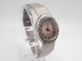 Vintage Timex Electric Watch Women Chrome Plated For Parts Or Repair - £13.33 GBP