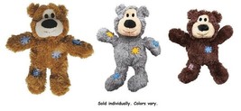 Dog Toys Wild Knotted Rope Skeleton Bear Squeaker Soft Choose Size Colors Vary  - £8.59 GBP+