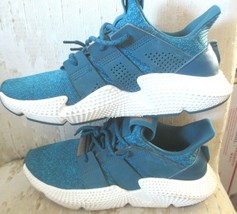 ADIDAS Prophere Teal White Athletic Knit Shoes Size Men&#39;s 8 1/2 CQ2541 E... - £22.22 GBP