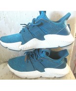 ADIDAS Prophere Teal White Athletic Knit Shoes Size Men&#39;s 8 1/2 CQ2541 E... - £22.22 GBP