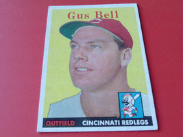 1958 Topps Gus Bell # 75 Reds Nm / Mint Or Better !! - £197.51 GBP