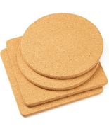 Cork Trivets for Hot Dishes, Pots and Pans, Pot Holders for Kitchen, 8 I... - $247.94 MXN