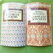 William Shakespeare Complete Sonnets &amp; William Wordsworth Favorite Poems - £5.44 GBP