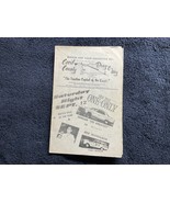 1960s Cecil County Drag-O-Way Program Car Race Drag Race - DURHAM DON NI... - $98.98