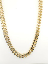 14k Yellow Gold Franco Chain Necklace - £2,510.92 GBP