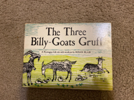 The Three Billy-Goats Gruff Scholastic Book 1967 1st printing - £9.53 GBP