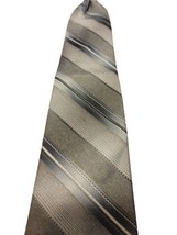 7th Avenue Vintage 100% Silk Geometric Brocade Tie Made In USA - $9.78