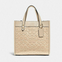 COACH Field Tote 22 In Signature Leather Satchel ~NWT~ C4829 Ivory - £291.96 GBP