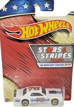 Hot Wheels 68 Mercury Cougar Stars &amp; Stripes Series 1/64 New - $12.86