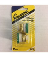Cooper Bussmann T Series 25 Amp Time Delay Plug Fuses (2-Pack) T-25 - $14.95 CAD