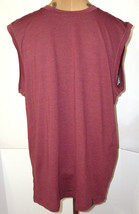 New Mens M NWT Prana Breathe Maroon Sleeveless Shirt Recycled Sustainabl... - $48.51