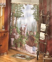 18-Pc In the Woods Avanti Bear Bath Collection Laughing Bear Art Jeffery... - $149.95