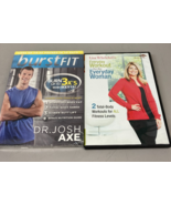 Lot of 2 Workout Cds Burst Fit by Josh Axe  &amp; Everyday Workout by Lisa W... - €17,03 EUR