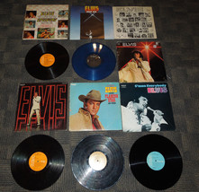 Elvis Presley 12&quot; vinyl lot of 17 records - £105.11 GBP