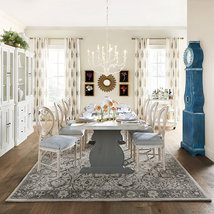 Catherine Hand-Tufted Wool Rug, Ballard Design, Grey Traditional Area Rug - $166.00+