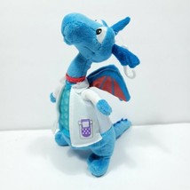 Disney Store Doc McStuffins Stuffy in Doctor Scrubs Blue Dragon Stuffed Plush 8&quot; - £17.34 GBP
