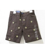 NWT Baby Gap Outlet Brown Yellow Sunflower Shorts Size 4T - £10.05 GBP