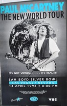 Paul Mc Cartney Signed Concert Poster - 11&quot;X 17&quot; w/COA - £904.62 GBP