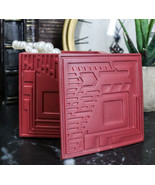 Frank Lloyd Wright Samuel Freeman House Textile Block Petite Cube Trinke... - $27.43 CAD