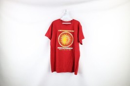 Vtg 90s Streetwear Mens Medium Faded Spell Out Mexico Sun Short Sleeve T... - £27.59 GBP