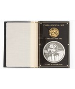 1987 Panda Oriental Set 1 Oz. Gold Tong Tong 5 Oz. Silver Hong Kong Expo - $6,770.15 CAD