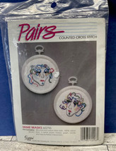 Mime Masks Counted Cross Stitch Golden Bee Stitchery New In Packaging - £7.86 GBP