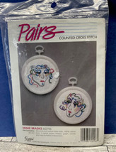 Mime Masks Counted Cross Stitch Golden Bee Stitchery New In Packaging - £7.45 GBP