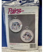 Mime Masks Counted Cross Stitch Golden Bee Stitchery New In Packaging - £7.58 GBP