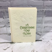 Christening Day Wish Hallmark Vintage Greeting Card - $5.93