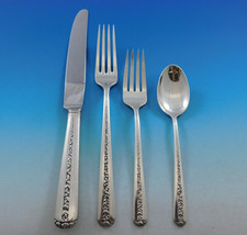 Rambler Rose by Towle Sterling Silver Flatware Set for 12 Service 59 Pcs... - $2,490.35