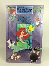 Disney Treasure Chest The Little Mermaid LG 11&quot;x17&quot; Picture Book Vintage 1991 - £13.41 GBP