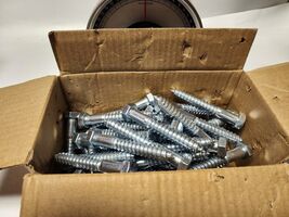 9 Lbs. of Hillman 1/2" x 3-1/2" Hex Head Grade 2 Lag Bolts Approx. 50 pcs. - $39.99