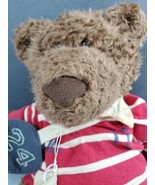 AMERICAN EAGLE RUGBY SHIRT ROSCOE TEDDY BEAR 19 INCH PLUSH STUFFED ANIMA... - £15.68 GBP