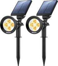 Solar Lights 2 in 1 Solar Spot Lights Outdoor Waterproof Solar Powered Landscape - $54.37