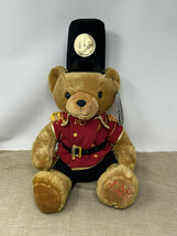 FAO Schwarz Toy Soldier Plush Anniversary Bear Stuffed 16” Soldier Unifo... - $24.74