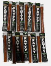FATTY Smoked Meat Sticks 20 sticks TERIYAKI, 2oz Per, EXP 10/2026 Shippe... - $34.60