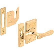 Slide-Co 171857 Casement Window Lock, Brass Plated - $20.93