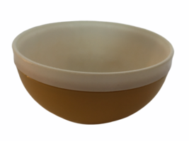 Royal Satin Therm-O-Ware Bowl Insulated Small Harvest Gold Mid Century Vintage - £6.31 GBP