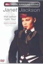 Janet Jackson: The Velvet Rope Tour - Live In Concert DVD (2001) David Mallett P - $17.80