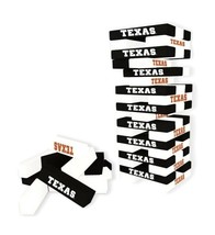 Texas Longhorns College Table Top Stackers Tower Building Game NCAA College  - £11.17 GBP