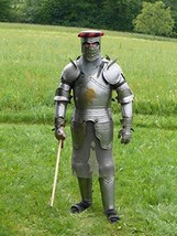 Medieval Full Body Suit Of Armor - Knight Halloween Reenactment Costume  - £800.49 GBP