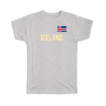 Iceland : Gift T-Shirt Flag Pride Patriotic Expat Icelandic Country - £19.65 GBP+