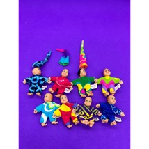 Corgi Lil Handfuls with Magnetic Hands Bean Bag Babies Mini Dolls Lot of 8 Vtg B - £25.54 GBP