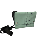 Holly Aiken Leather Mint Crossbody Foldover Purse - $18.99