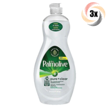 3x Bottles Palmolive Ultra Pure + Clear Scent Liquid Dish Soap | 20 fl oz - $23.00