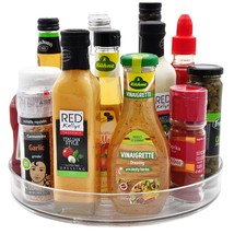 Large Lazy Susan Rotating Turntable Organizer - For Kitchen, Pantry, Cabinet, Di - £21.17 GBP